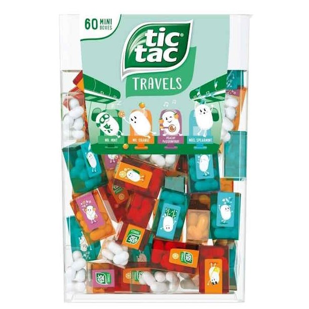 Tic Tac Travels 60 Minipakker 228 g