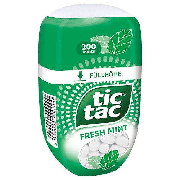 Tic Tac Fresh Mint 200 stk. 98 g