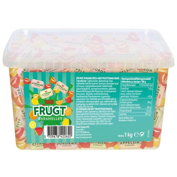 Toms Frugt Karameller 1 kg