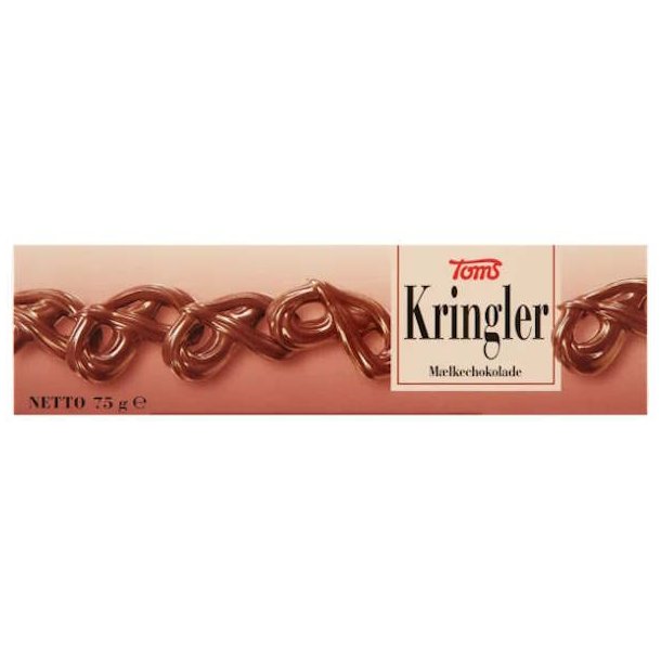 Toms Kringler M�lkechokolade 75g