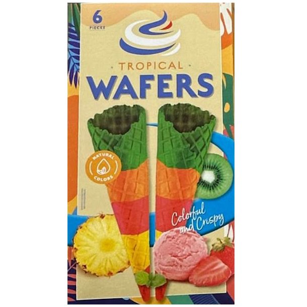 Tropical Wafers 6 stk.