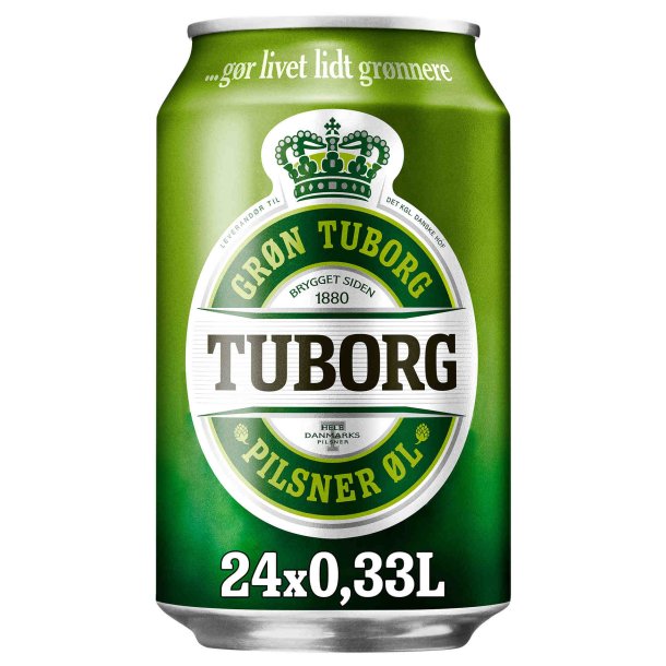 Tuborg Pilsner 4,6% 24x0,33l