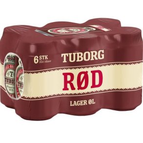 Tuborg R�d 6x0,33l + Pant