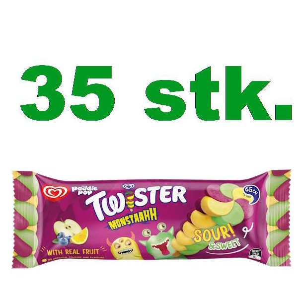 Twister Monstah - 1 HEL KASSE 35x70 ml