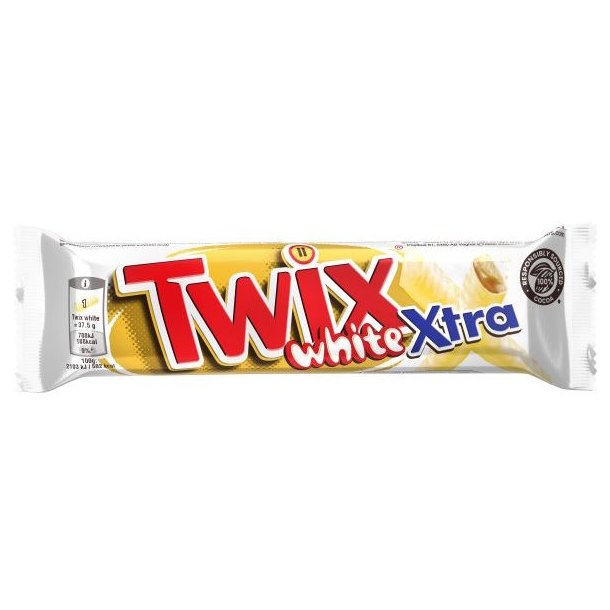 Twix White Xtra 2x37,5 g