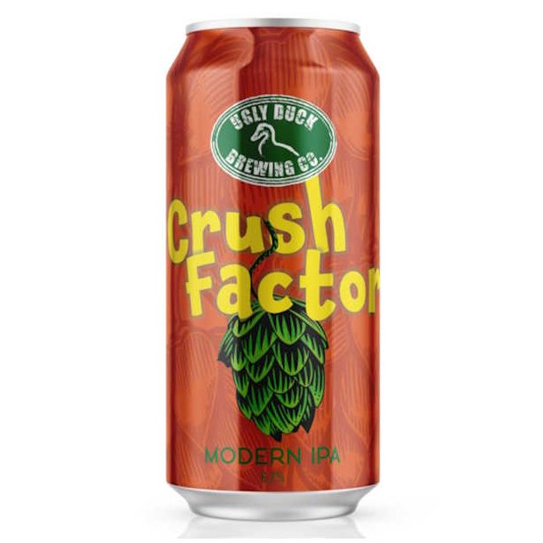Ugly Duck Crush Factor Modern IPA 6,2% 0,44l + Pant