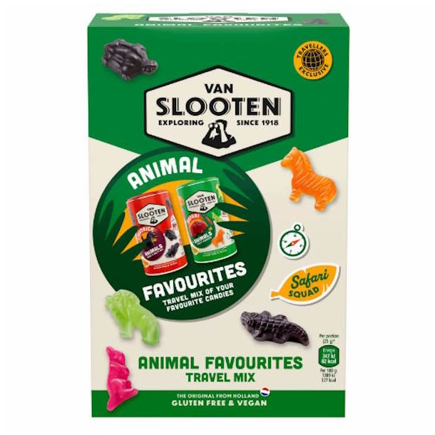 Van Slooten Favourites Animal Travel Mix 900 g