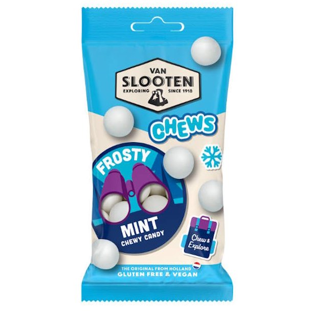 Van Slooten Chews Frosty Mint 60 g