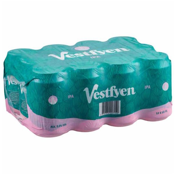 Vestfyen IPA 5% 6x0,33l + Pant