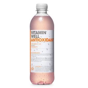 Vitamin Well Anti Oxidant Fersken 12x 0,5l