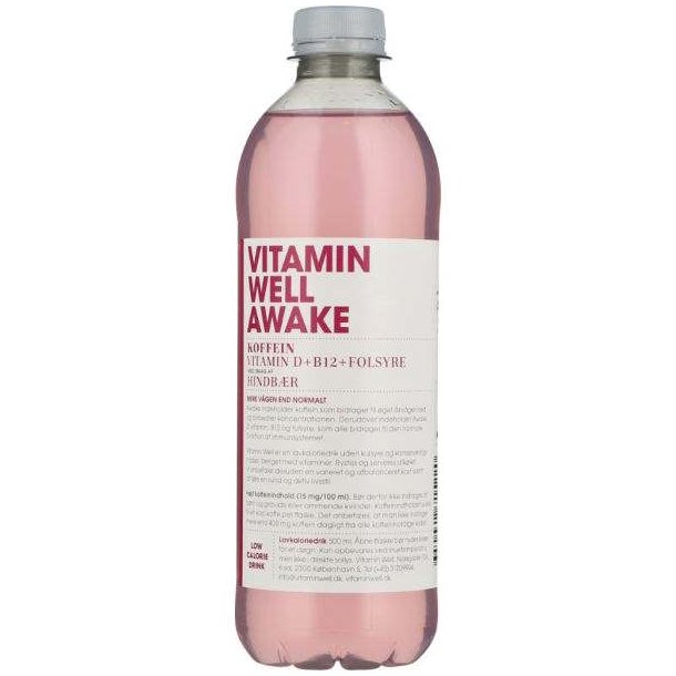 Vitamin Well Awake Hindb�r 0,5l + Pant