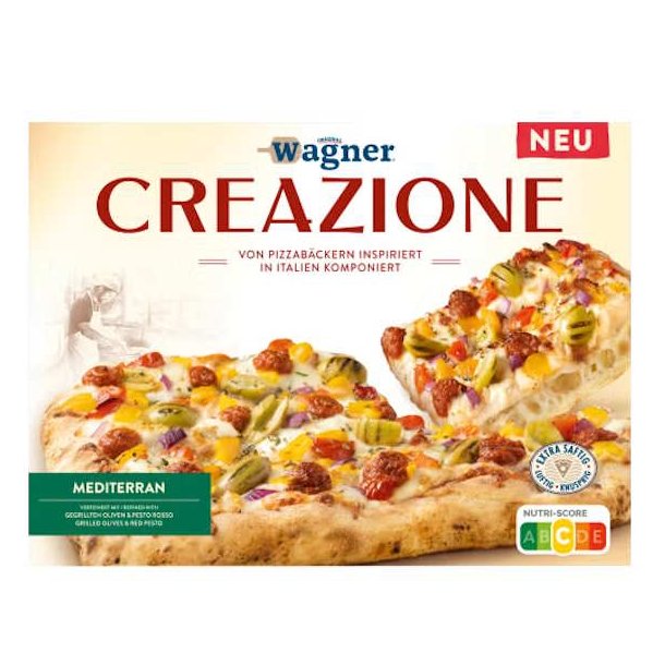 Wagner Creazione Pizza Mediterran 435g