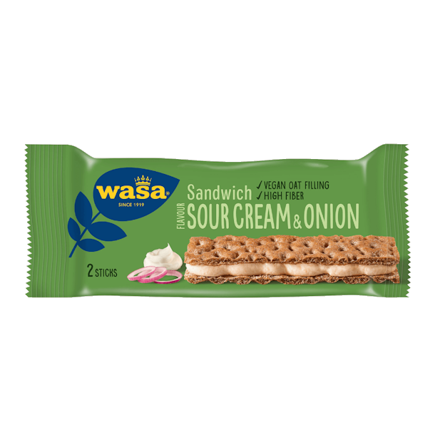 Wasa Sandwich Sour Cream &amp; Onion 33g