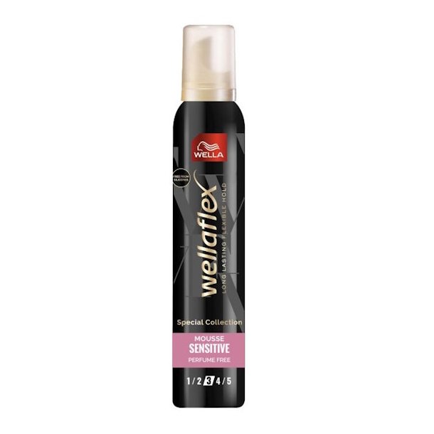 Wellaflex Mousse Sensitive Parfumefri 200ml