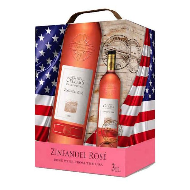 Western Cellars Zinfandel Rose 3l