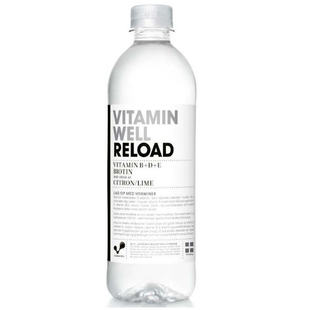 Vitamin Well Reload Citron/Lime 0,5l + Pant