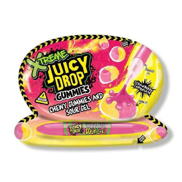 Xtreme Juice Drop Gummies Sour Gel Strawberry Lemonade 57 g
