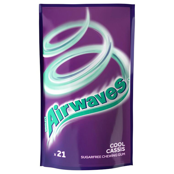 Airwaves Tyggegummi Cool Cassis 29g