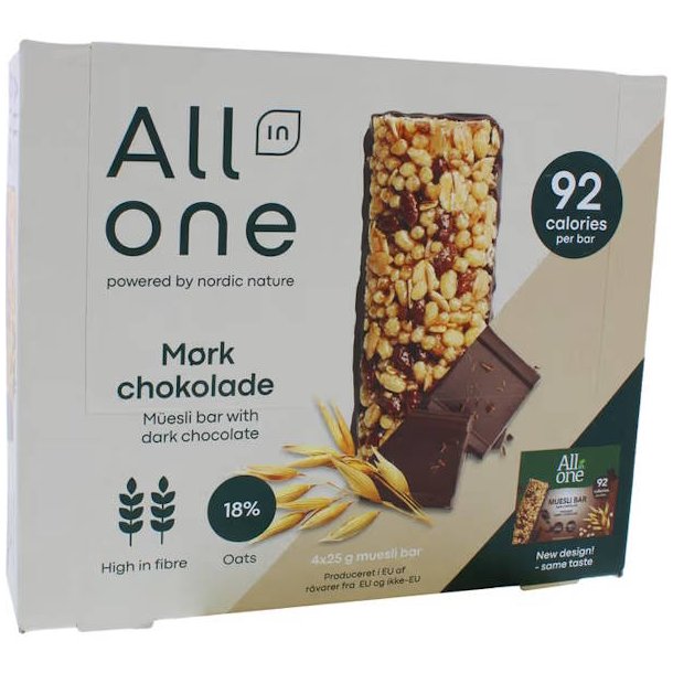 All in One Mrk Chokolade 100 g