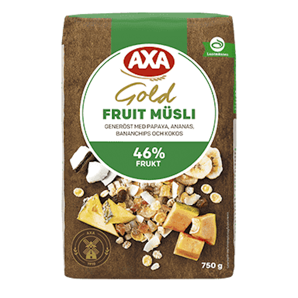 Axa Gold Fruit Msli 750g