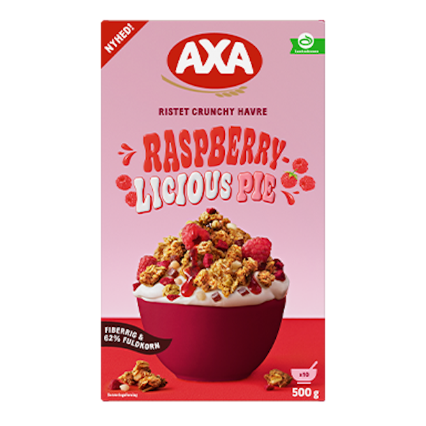 Axa Raspberry Licious Pie 500g