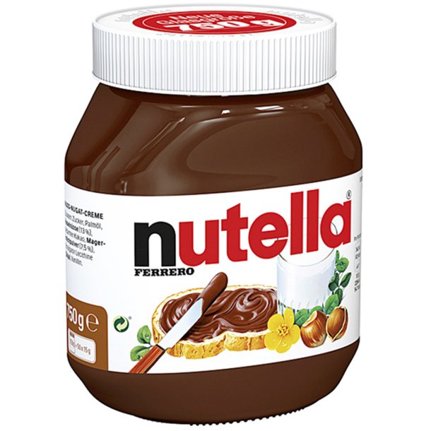 Nutella 750g.