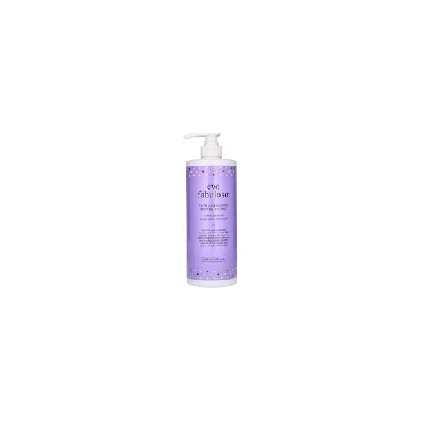 Evo Fabuloso Platinum Blonde Toning Shampoo 1L