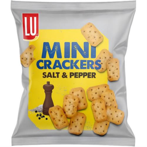 Lu Mini Crackers Salt & Pepper 76,5g