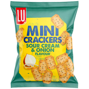 Lu Mini Crackers Sour Cream & Onion 77,5g