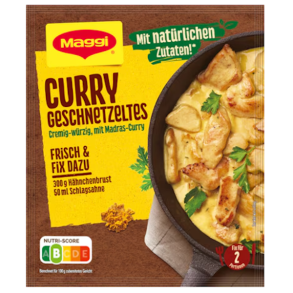 Maggi Fix Curry Geschnetzeltes
