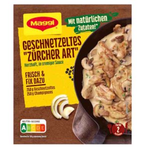 Maggi Fix Geschnetzeltes Z�richer Art