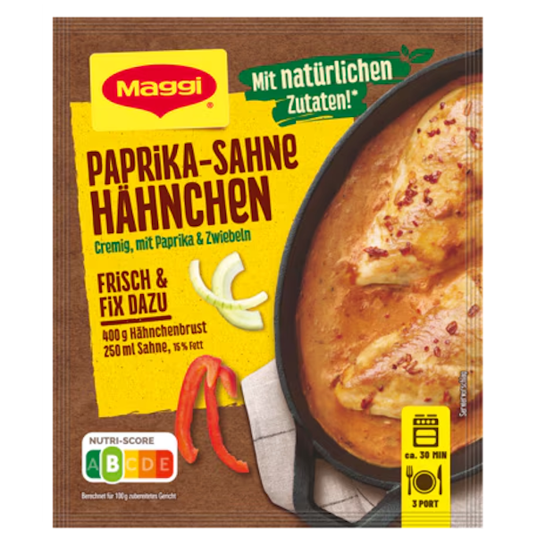 Maggi Fix Paprika Sahne H�nchen
