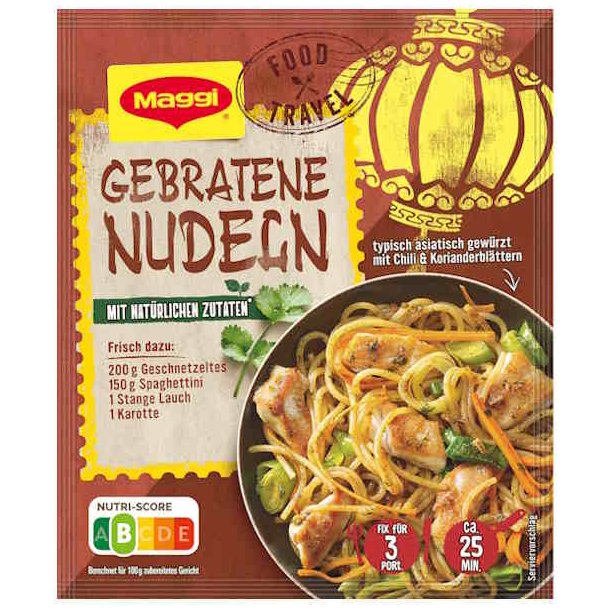 Maggi Gebratene Nudeln