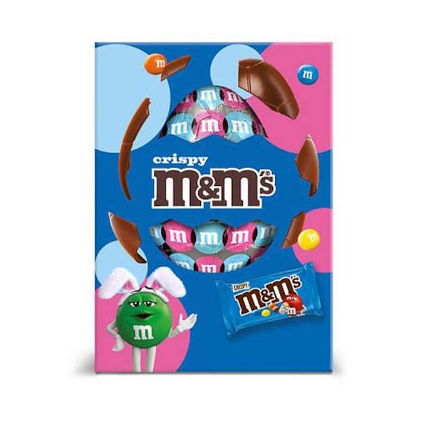 M&Ms Crispy P�ske�g 156g