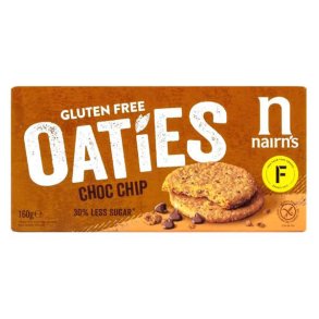 Oaties Glutenfri Havrekager Choc Chip 160g