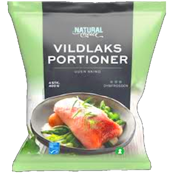 Natural Choice Vildlaks Portioner 400g