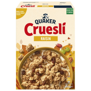 Quaker Cruesli Raisin 450g