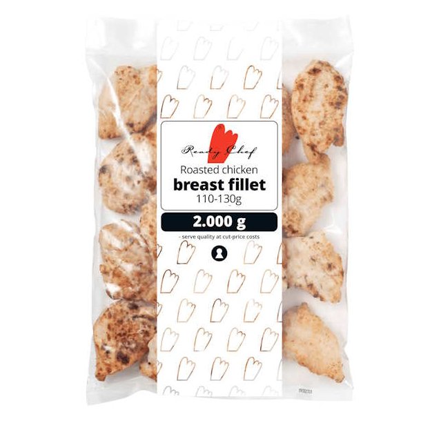 Stegt Kyllingebryst 2000g