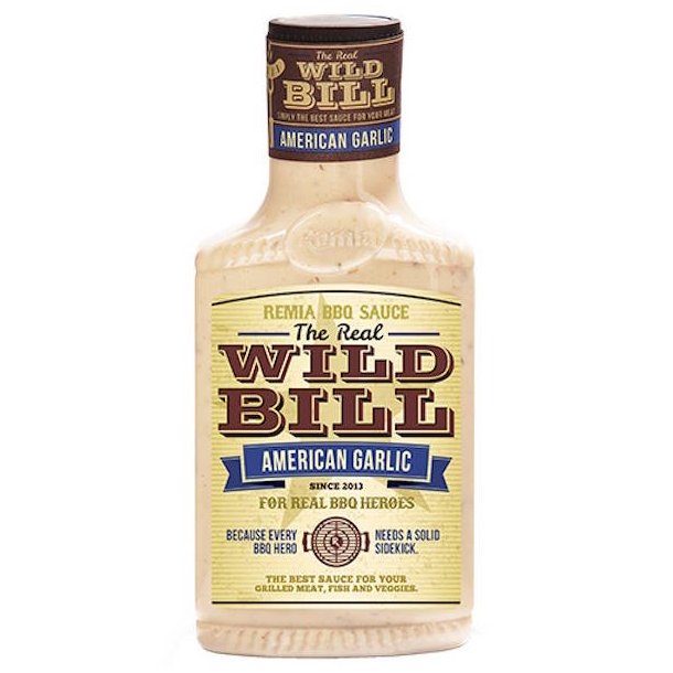 The Real Wild Bill American Garlic 450 ml