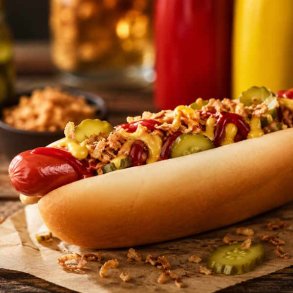 R�de Hotdogp�lser 2,5 kg FROST