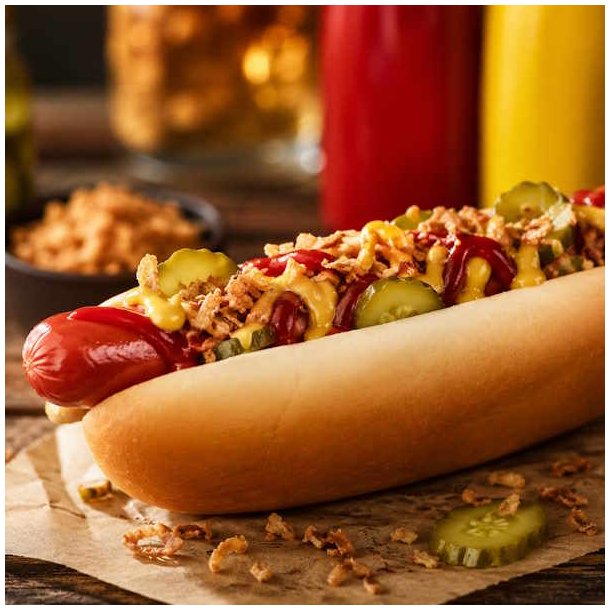 R�de Hotdogp�lser 2,5 kg FROST