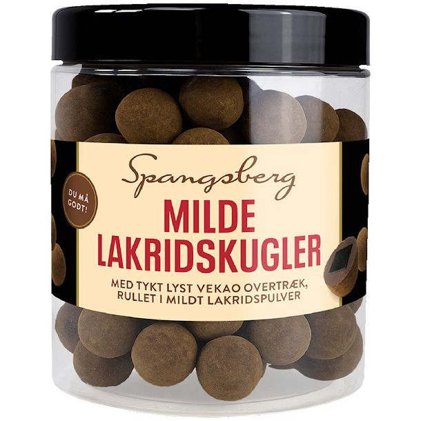 Spangsberg Milde Lakridskugler 450g