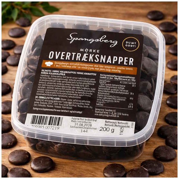 Spangsberg M�rke Overtr�ksknapper 200g