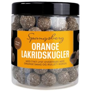 Spangsberg Orange Lakridskugler 450g