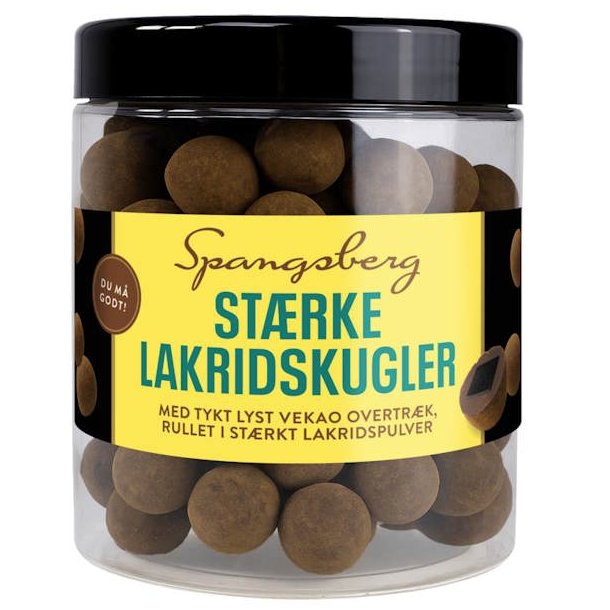 Spangsberg St�rke Lakridskugler 450g