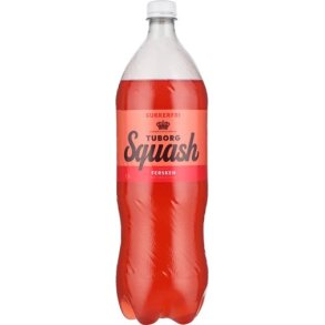 Tuborg Squash Fersken Sukkerfri 1,5 L +pant