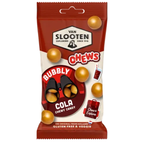 Van Slooten Chews Bubbly Cola 60g