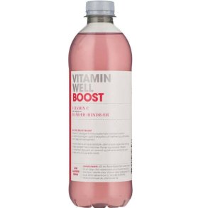 Vitamin Well Boost Bl�b�r/Hindb�r 0,5l + Pant