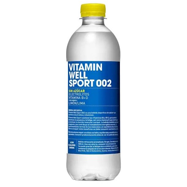 Vitamin Well Sport 002 Citron &amp; Lime Sukkerfri + Pant