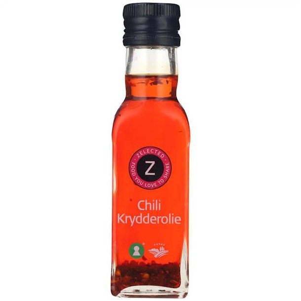 Zelected Chili Krydderolie 125 ml